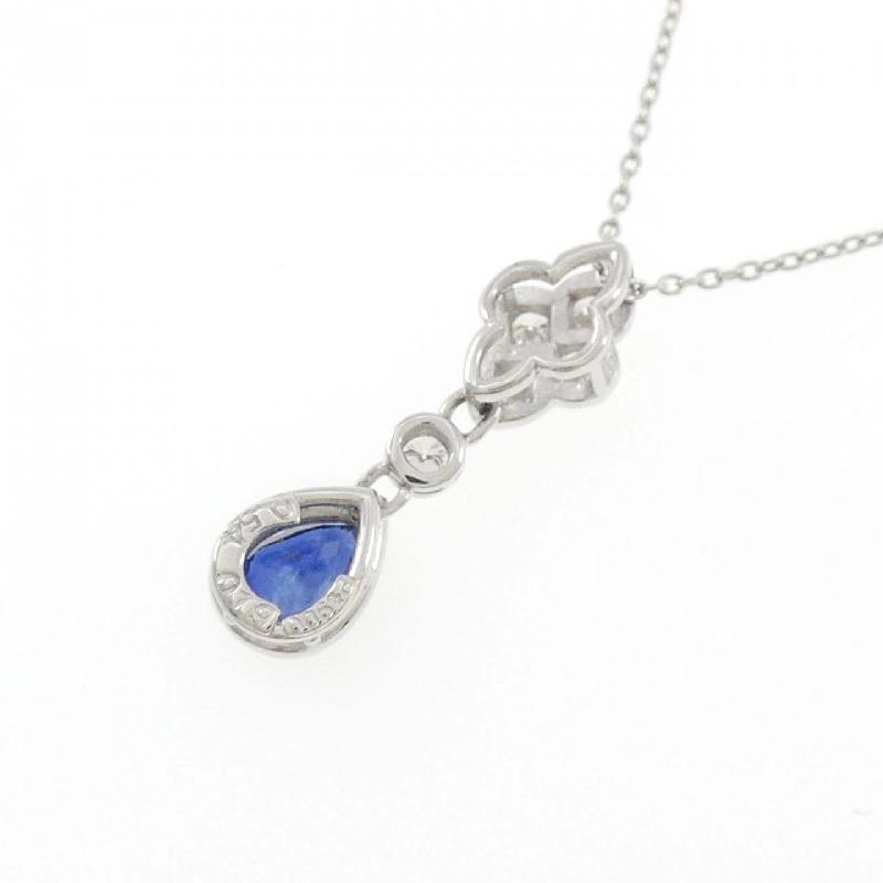 Dây chuyền Sapphire PT900/PT850 0.54CT - Hàng hiệu Chính hãng 857267