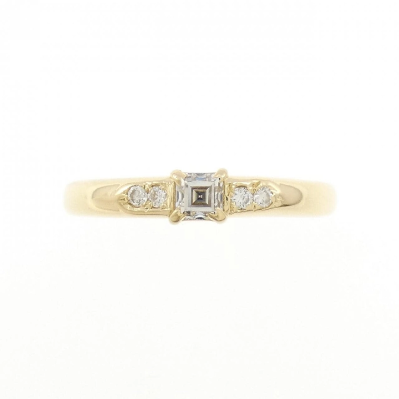 Nhẫn kim cương 750YG 0.16CT - Hàng hiệu Authentic 855117