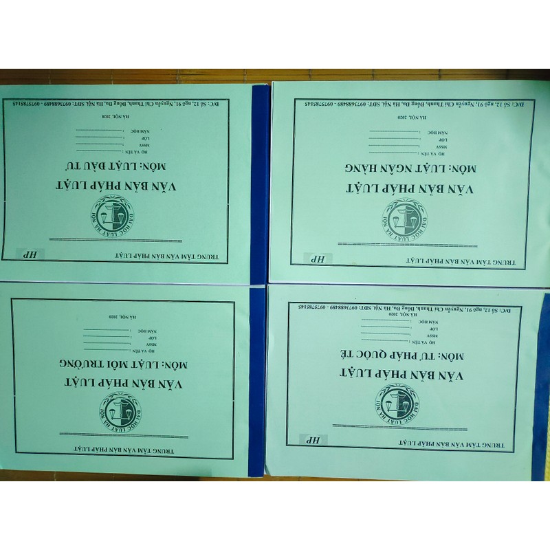 Giáo trình luật cũ cần pass 193410