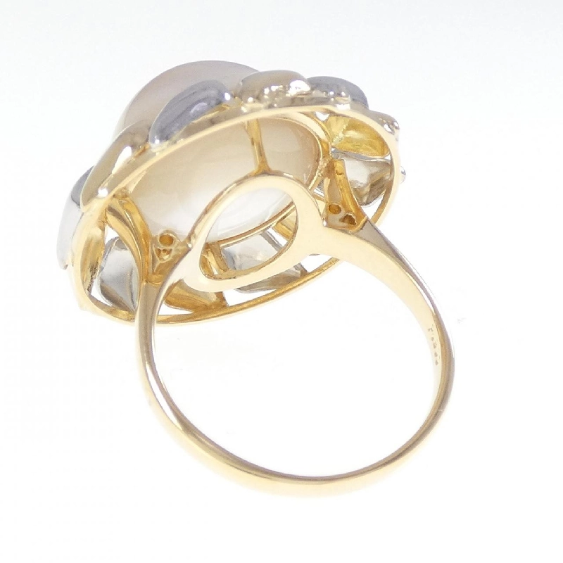 Nhẫn Mabe Pearl K18YG/PT900 - Hàng hiệu Chính hãng 853551