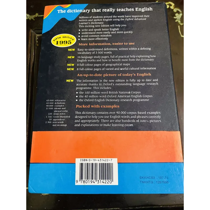Từ điển Oxford Advanced Learner’s Dictionary  974792