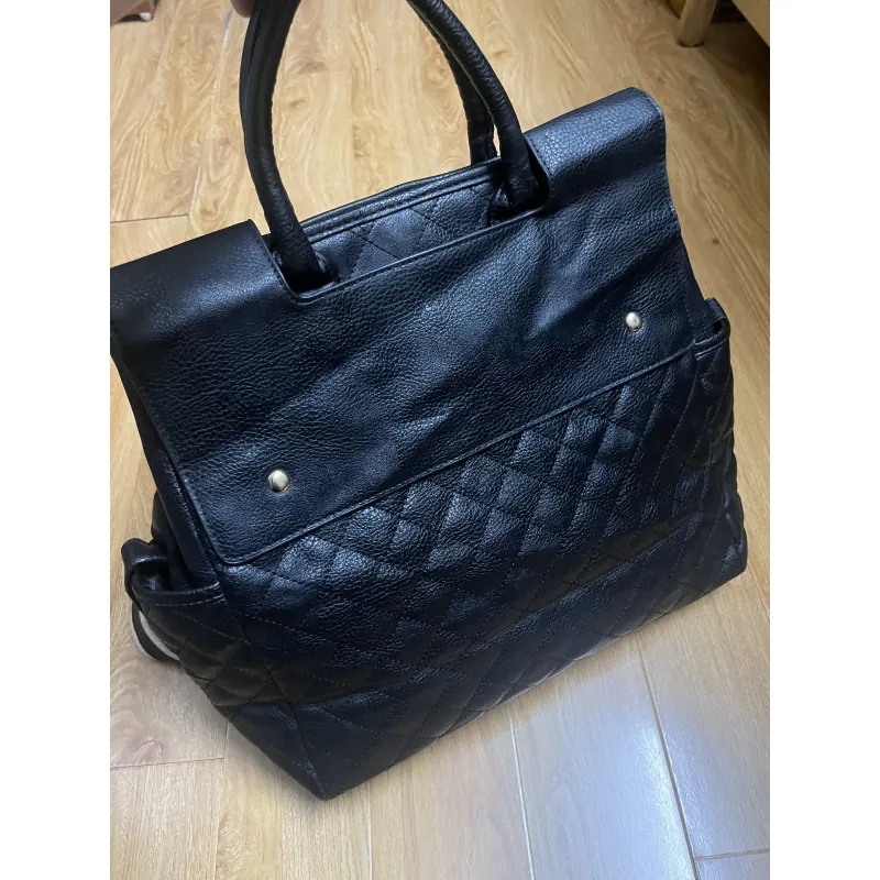 Balo tote nữ bigsize da thật 2hand 961343