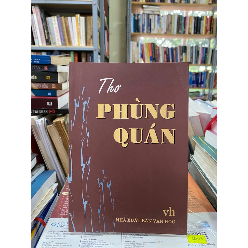 THƠ PHÙNG QUÁN - NXB VĂN HỌC 303728