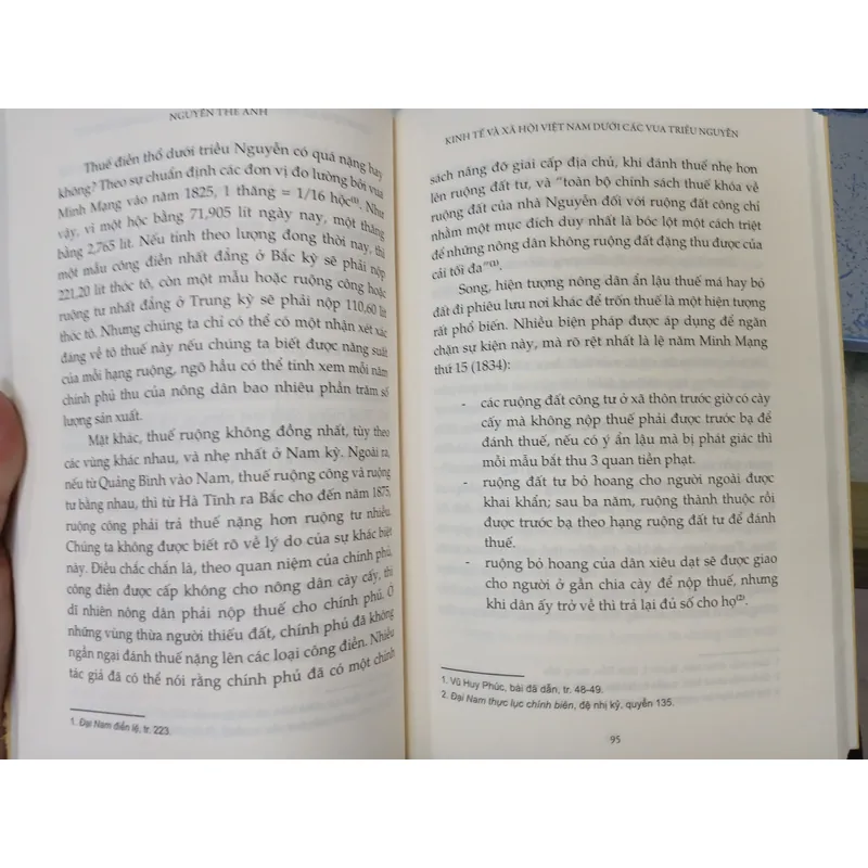 KINH TẾ VÀ XÃ HỘI VIỆT NAM DƯỚI CÁC VUA TRIỀU NGUYỄN - Nguyễn Thế Anh 594564