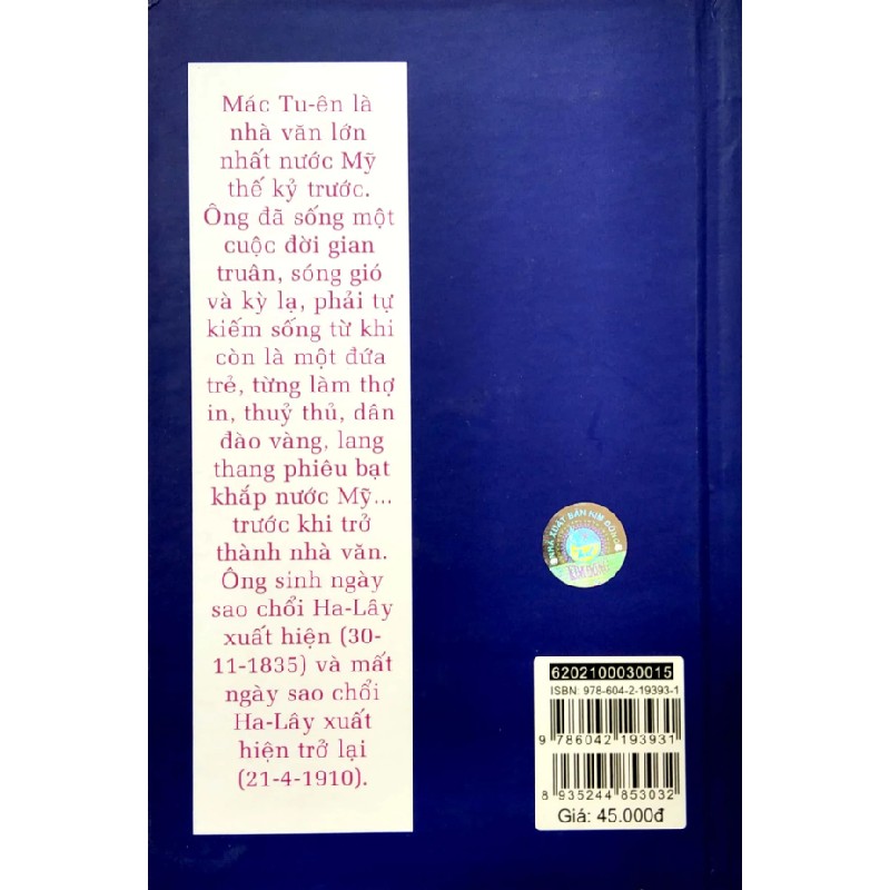 25 Năm Tủ Sách Vàng - Hoàng Tử Nhỏ Và Chú Bé Nghèo Khổ (Bìa Cứng) - Mác Tu Ên 177550