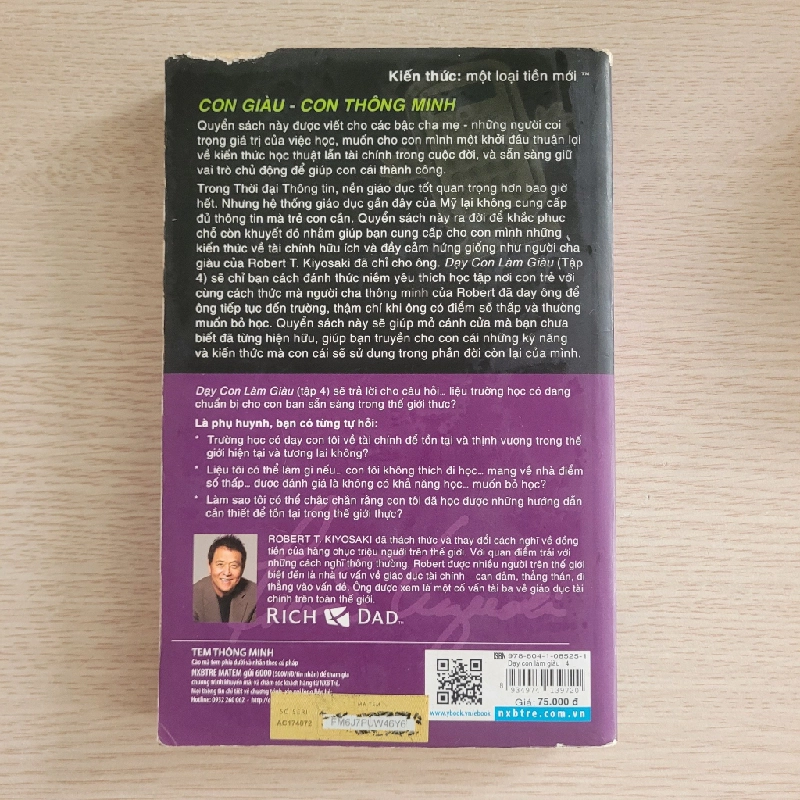 Dạy con làm giàu: Con giàu con thông minh (Rich Kid Smart Kid)<br>Robert T. Kiyosaki 539559