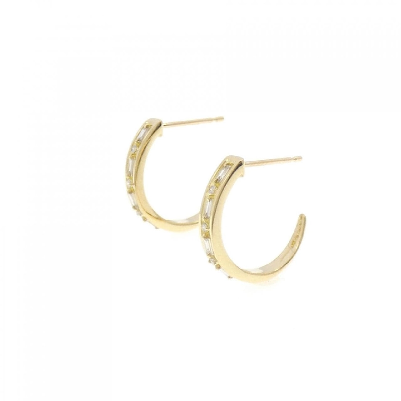 K18YG Bông tai kim cương 0.16CT - Hàng hiệu Chính hãng 876411