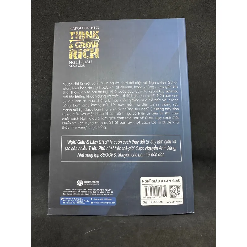 [Phiên Chợ Sách Cũ] Nghĩ Giàu & Làm Giàu - Napoleon Hill 1304, 2024 431141