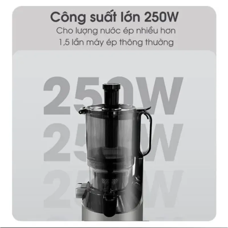 Máy ép chậm KALITE KSJ868 động cơ DC siêu khỏe ép kiệt bã 572352