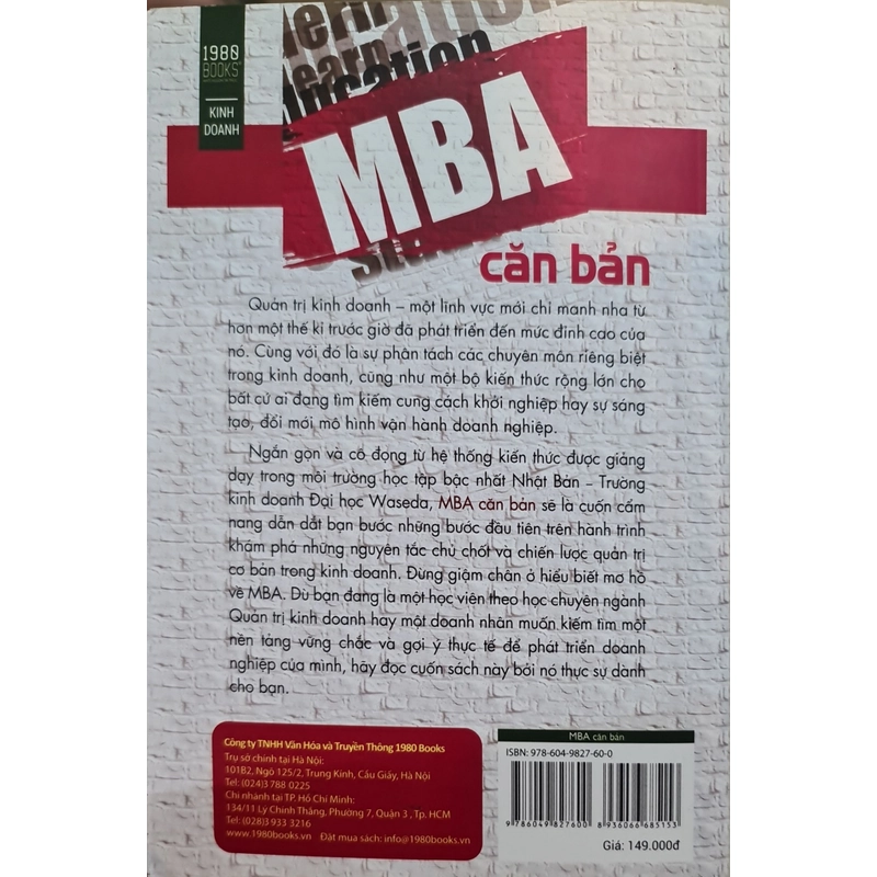 Mba căn bản 502593
