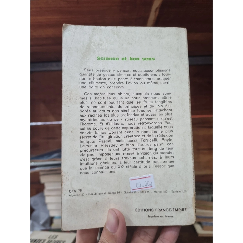 SCIENCE ET BON SENS - James B. Conant (1967) 145867