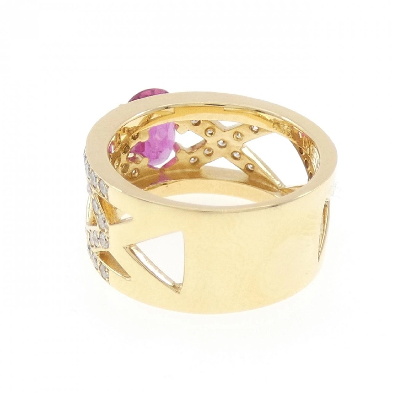 Nhẫn ruby K18YG 1.35CT - Hàng hiệu chính hãng 849577