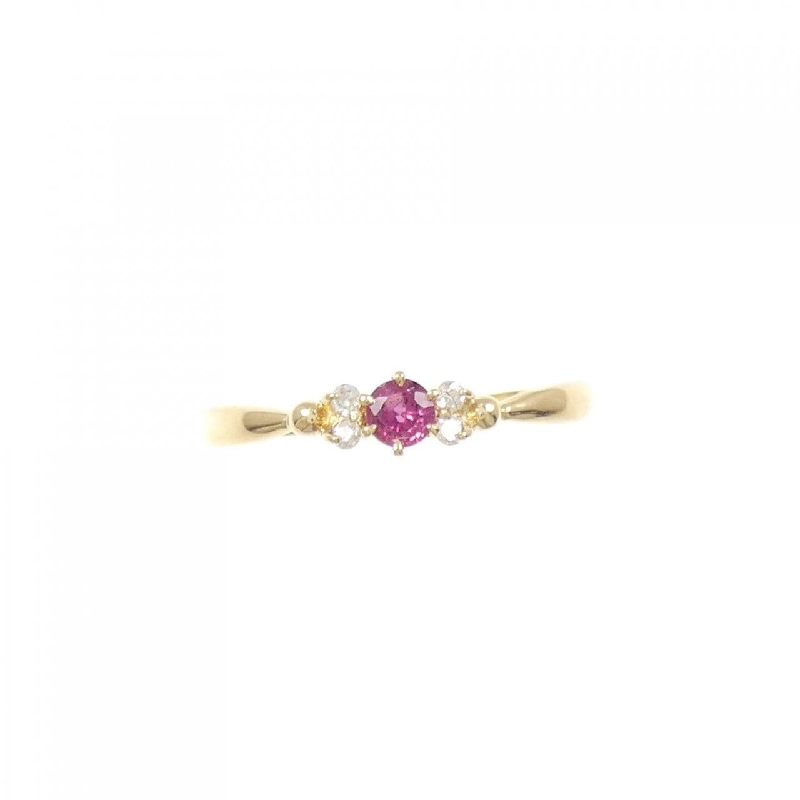 Nhẫn Ruby K18YG 0.14CT - Hàng hiệu Chính hãng 854848