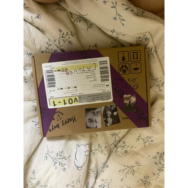Album BTS V Layover Tím tặng kèm cd hanmade Winter [mất seal còn full] 592844