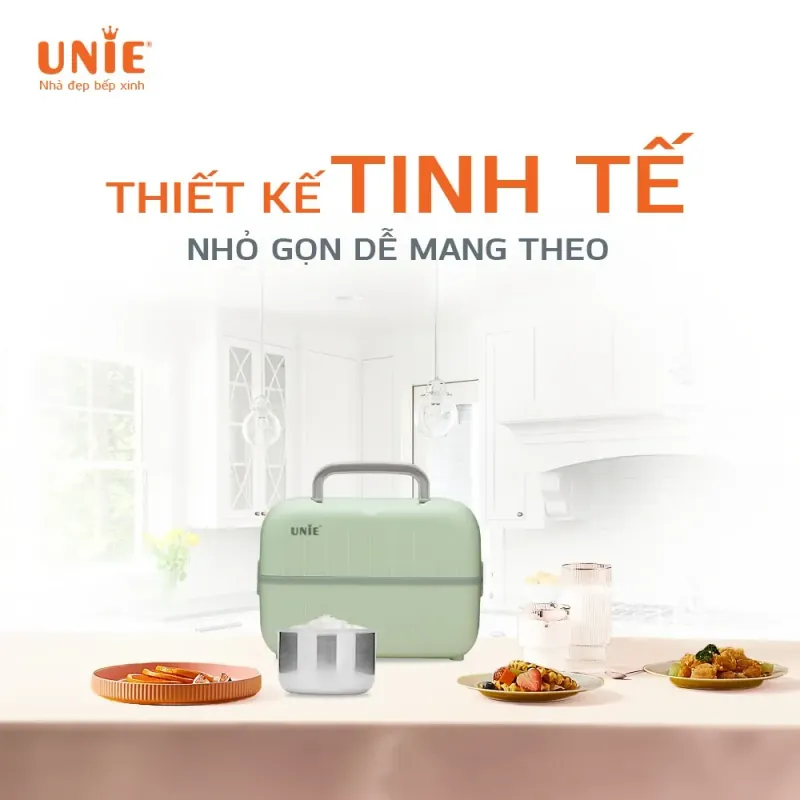 UNIE UV-P1 – Hộp cơm cắm điện tiện lợi cho dân văn phòng 782104
