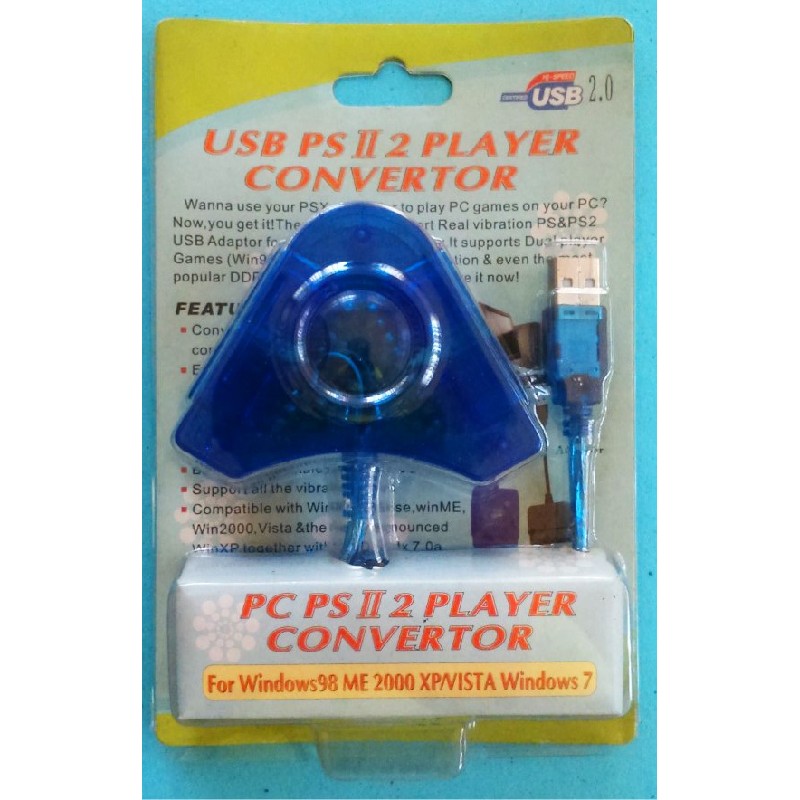Cổng chuyển tay cầm PS2 sang cổng USB cho PC 13123