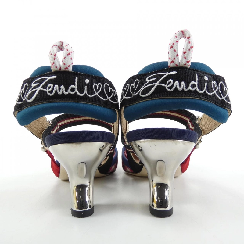 【Mã giảm giá】Giày cao gót FENDI 663525