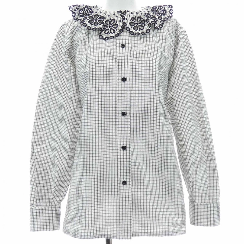 Áo sơ mi màu Broderie Anglaise LOUIS VUITTON FOBB07TZ5 - Hàng hiệu Authentic 817321