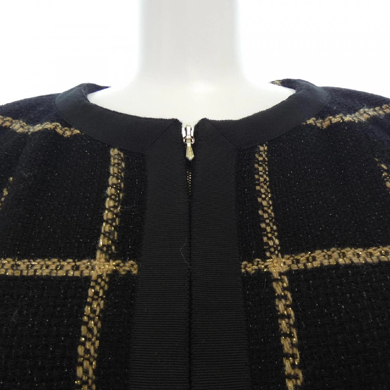 【Mã giảm giá】Áo khoác không cổ CHANEL 643585