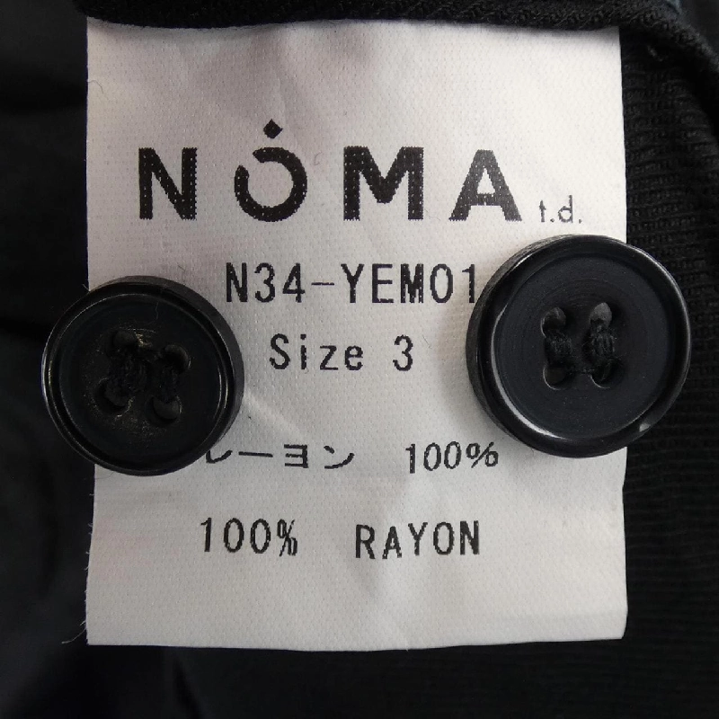 Áo sơ mi ngắn tay YOHJI YAMAMOTO N34-YEM01 NOMA - Hàng hiệu Authentic 889306