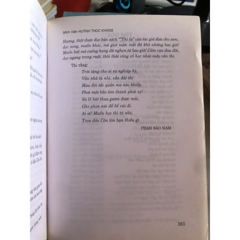 Thi tù tùng thoại - Mính Viên Huỳnh Thúc Kháng  1009158