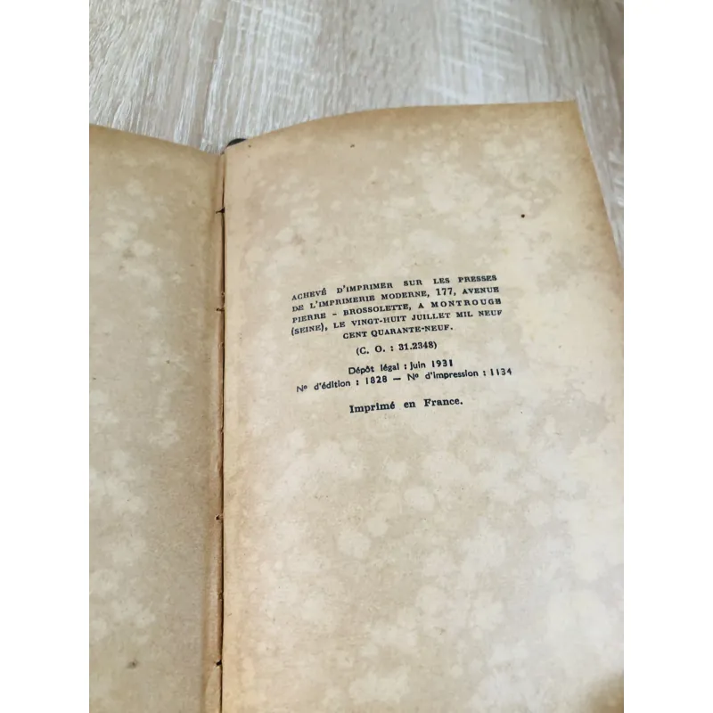 Vol de Nuit – Antoine de Saint-Exupéry 971140