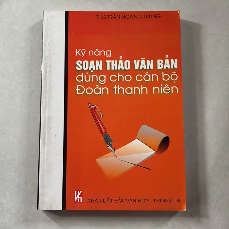 Kỹ năng soạn thảo văn bản dùng cho cán bộ Đoàn thanh niên 735982