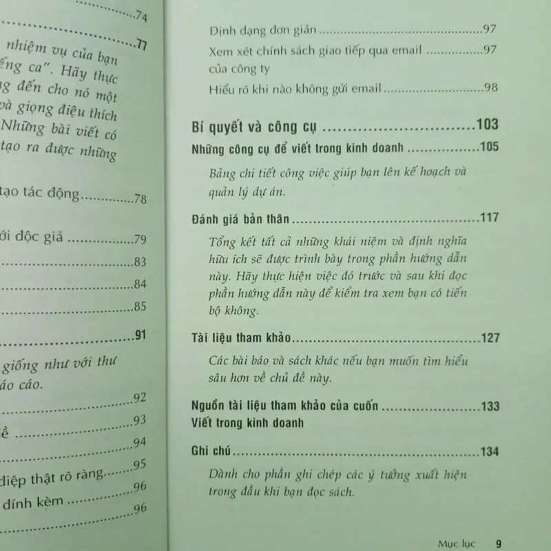 Viết trong kinh doanh  738842