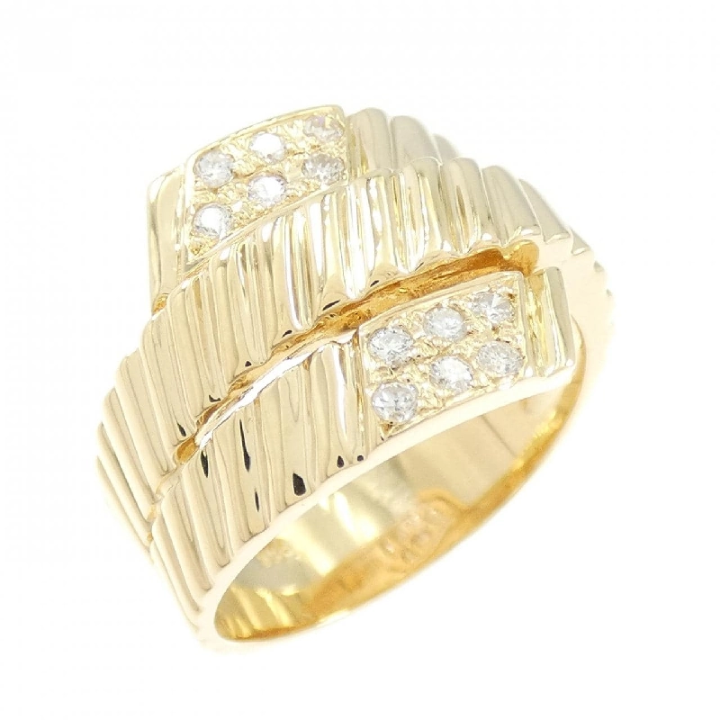 Nhẫn kim cương K18YG 0.17CT - Hàng hiệu Authentic 854108