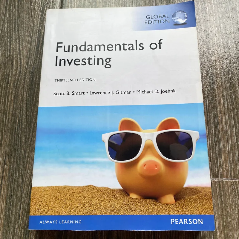 GIÁO TRÌNH FUNDAMENTAL OF INVESTING - 13th edition 576996
