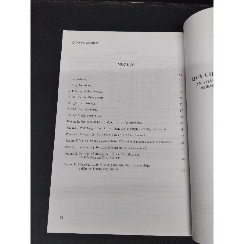 Quy chuẩn kỹ thuật quốc gia an toàn cháy cho nhà và công trình mới 80% ố bẩn nhẹ 2017 HCM1710 GIÁO TRÌNH, CHUYÊN MÔN 917773