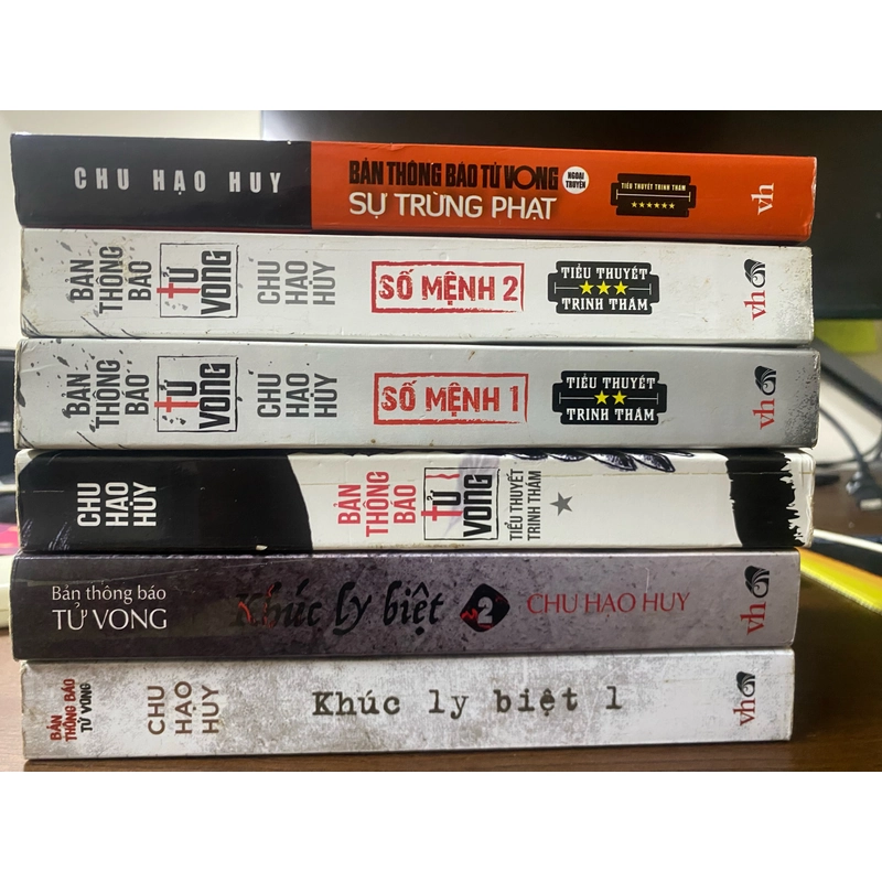 Bản thông báo tử vong - chu hạo huy - trọn bộ 6 cuốn 502126