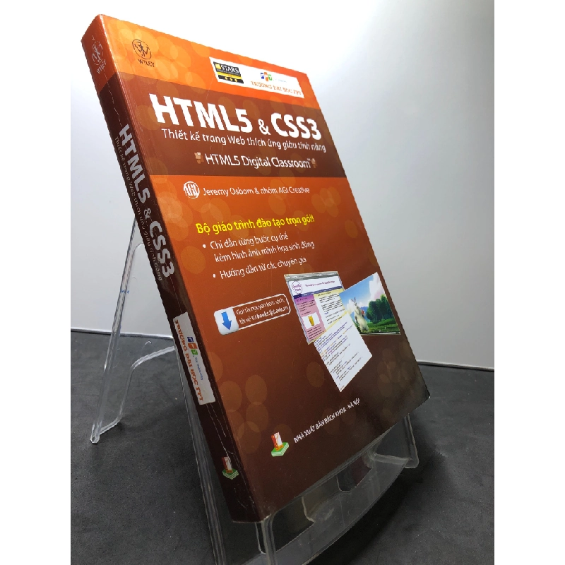 HTML và CSS3 Thiết kế trang web thích ứng giàu tính năng 2015 FPT mới 85% bẩn nhẹ Jeremy Osborn và nhóm AGI Creative HPB2307 GIÁO TRÌNH, CHUYÊN MÔN Oreka-Blogmeo 189840
