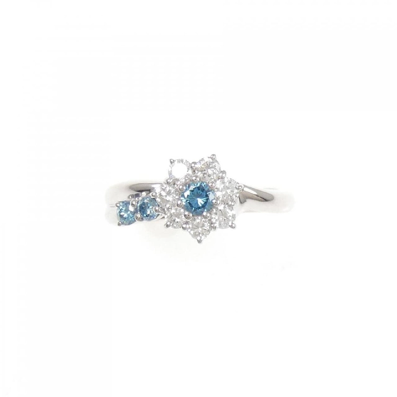 Nhẫn kim cương hoa PT900 0.22CT - Hàng hiệu Authentic 855289