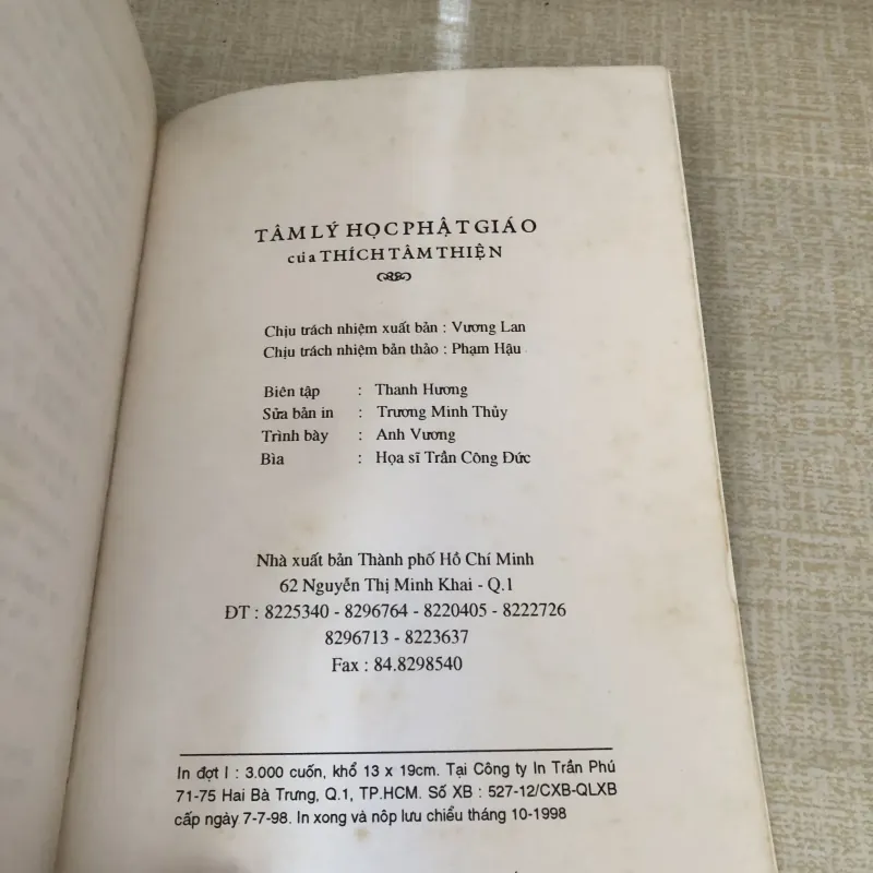 Tâm lý học Phật Giáo 972083