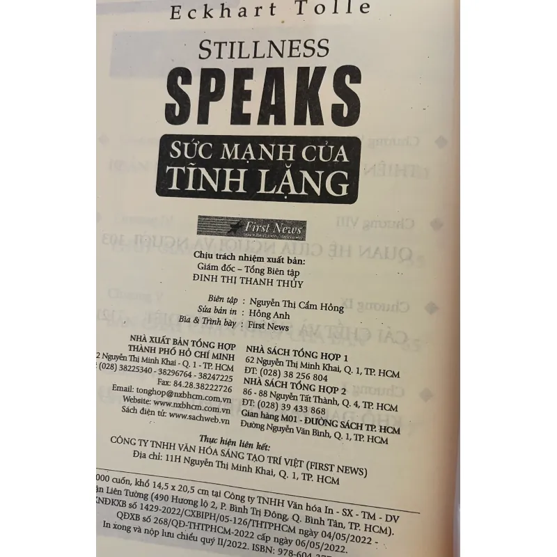 Sách Sức Mạnh Của Tĩnh Lặng - Mới 100% 697984