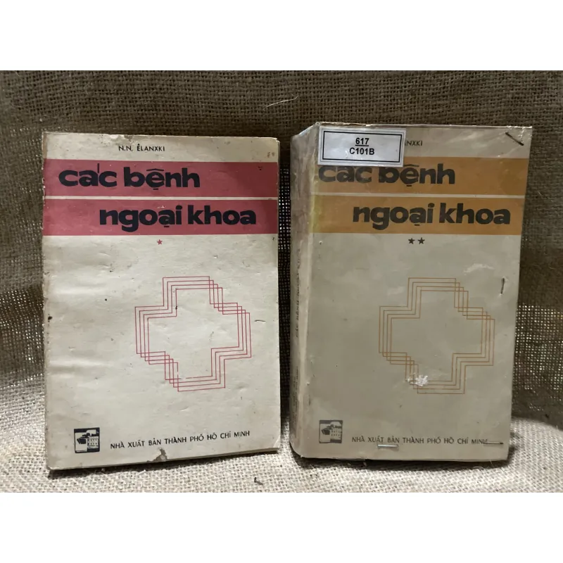 Các bệnh ngoại khoa - N.N. ÊLANXKI hơn 700 trang , dịch từ nước ngoài  799772