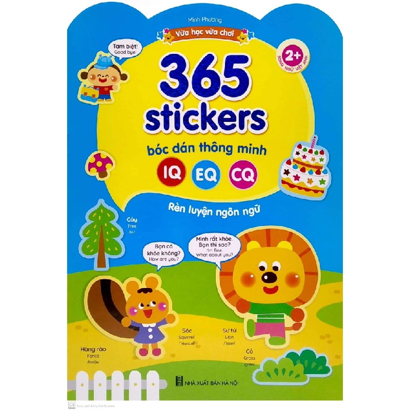 Bộ Sách Vừa Học Vừa Chơi - 365 Sticker Bóc Dáng Thông Minh (Song Ngữ Việt Anh - Dành Cho Trẻ 2-6 Tuổi) (Bộ 6 Cuốn) 275629