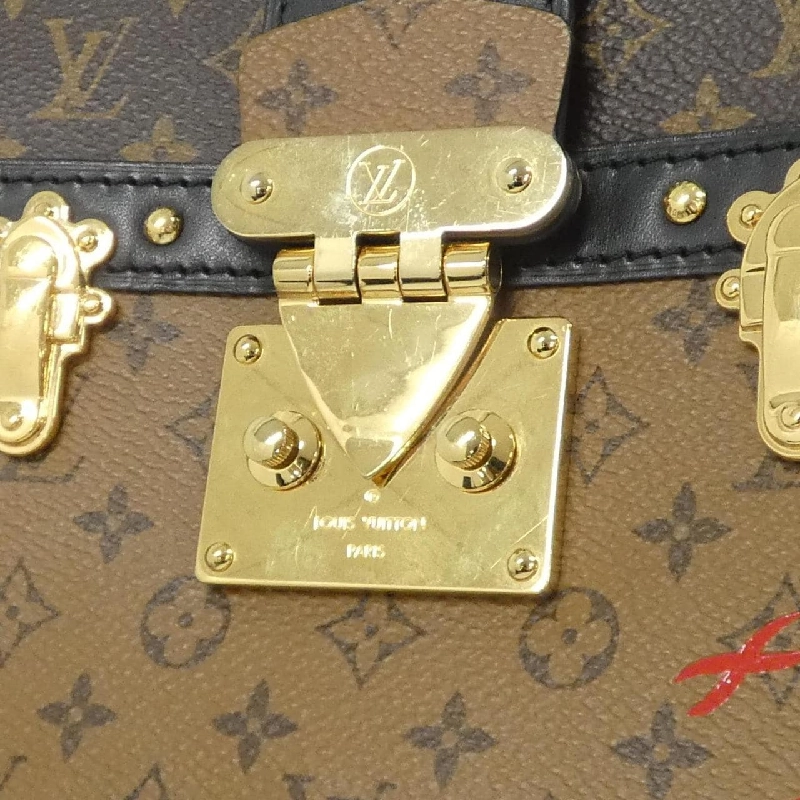 Túi xách đeo vai Louis Vuitton Monogram Reverse Trunk Clutch M43596 - Hàng hiệu Authentic 802693