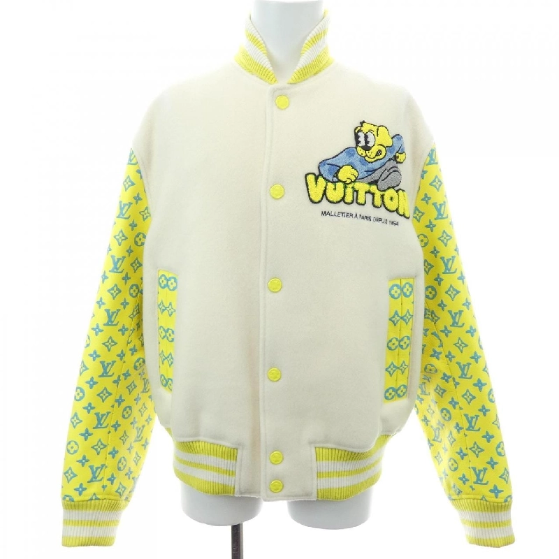 Áo khoác varsity Louis Vuitton Monogram Playground - Hàng hiệu Authentic 893245