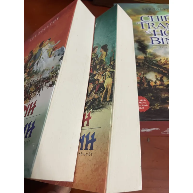 Boxset Chiến tranh và hoà bình Lev Tolstoy 927368