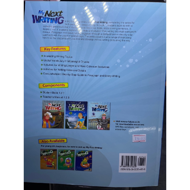 My next writing 3 studentbook mới 90% Efuture HPB2505 SÁCH HỌC NGOẠI NGỮ 459145