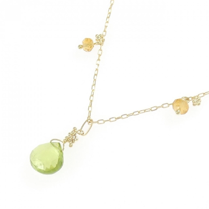 K18YG Peridot Necklace - Hàng hiệu Authentic 850704
