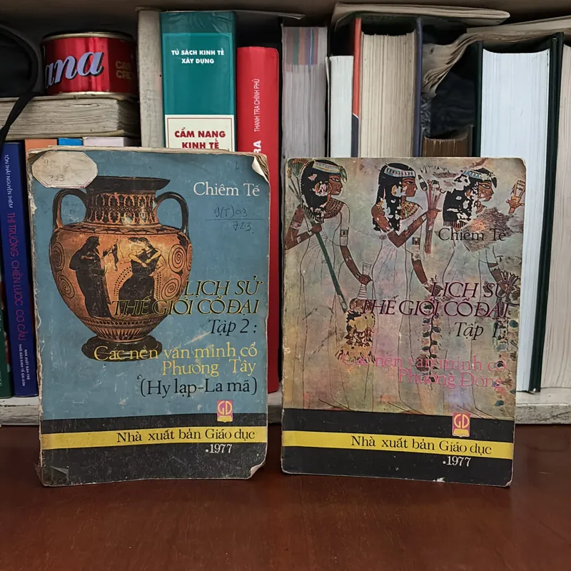 II Sách Xưa: Lịch Sử Thế Giới Cổ Đại (2 Tập) - Chiêm Tế - 1977 622888