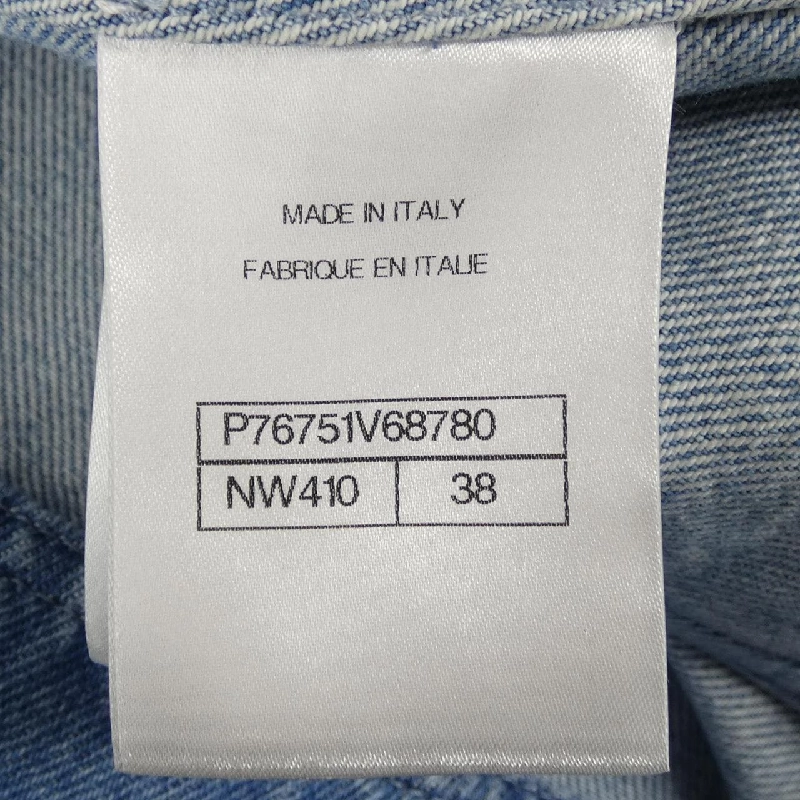 CHANEL LOOK25 P76751V68780 Áo khoác denim - Hàng hiệu Authentic 817369