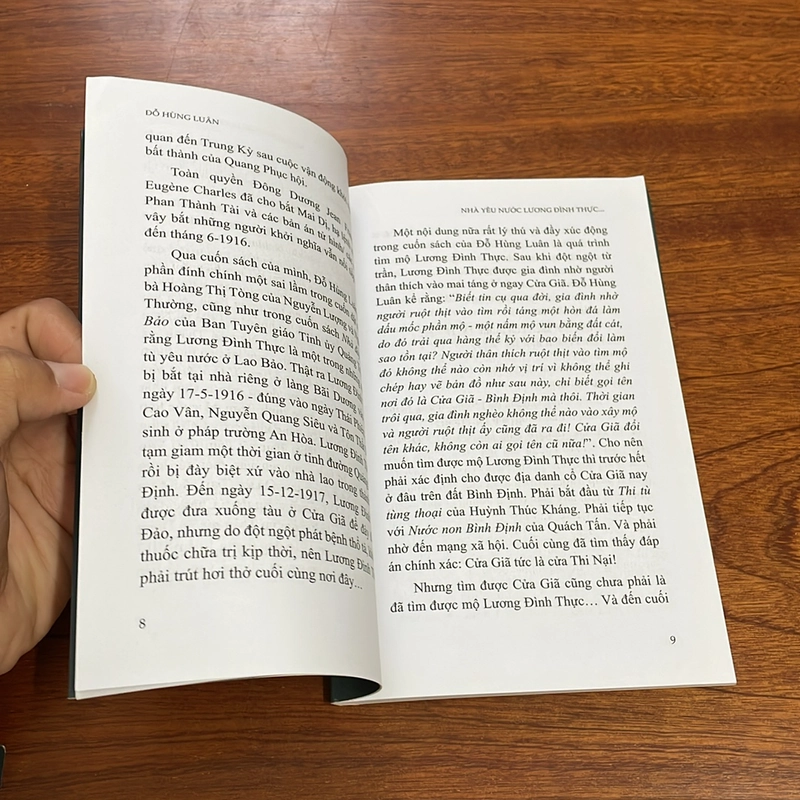 [Có Chữ Ký Của Tác Giả] - II Nhà Yêu Nước Lương Đình Thực - Đỗ Hùng Luân - 2019 501575