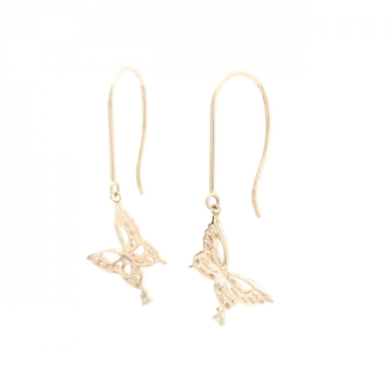 K10PG Bướm Kim Cương Bông Tai - Hàng hiệu Chính hãng 865963