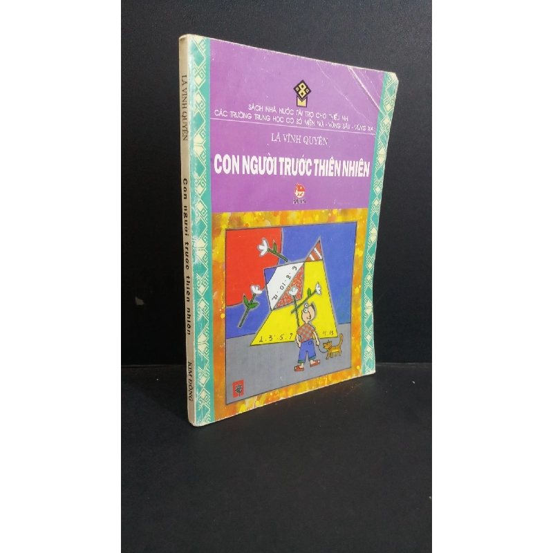 Con người trước thiên nhiên mới 80% bẩn bìa, ố nhẹ, tróc bìa, tróc gáy, gấp bìa 2002 HCM2811 Lã Vĩnh Quyên VĂN HỌC 917912