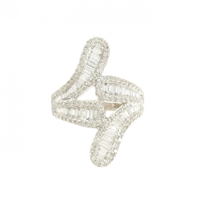 Nhẫn kim cương K18WG 1.30CT 670494