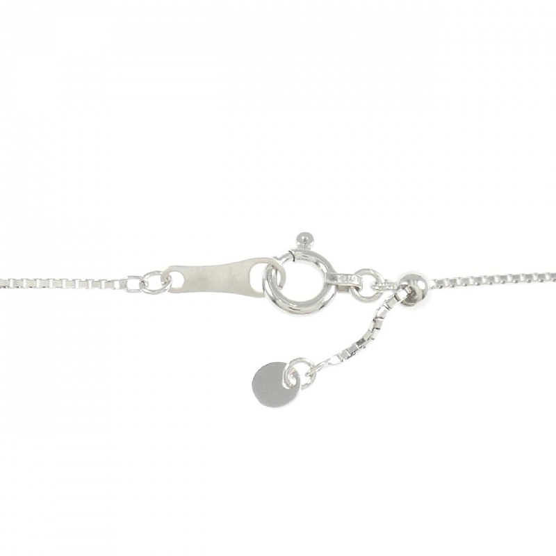 K18WG Hoa Sapphire Dây Chuyền - Hàng hiệu Chính hãng 861041